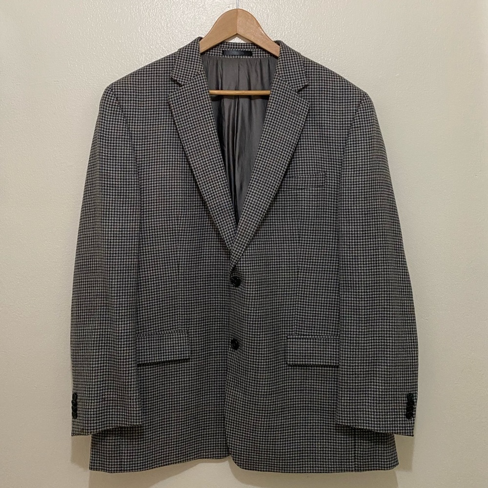 Michael Kors Houndstooth Print Suit